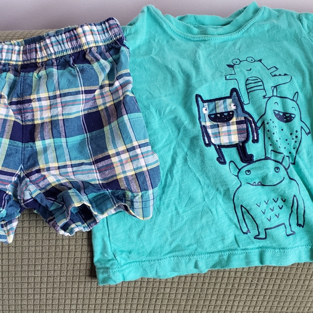 EUC 2 Piece Baby Boy Outfit